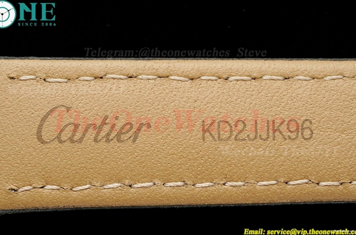 Dumont LE AF Dial Blk Silver RG Quartz Santos 1220